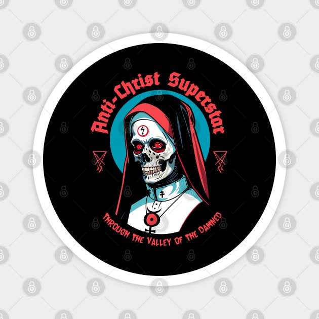 ANTICHRIST SUPERSTAR Magnet by artslaves